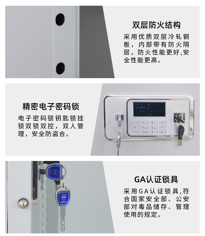 12加侖毒麻藥品柜